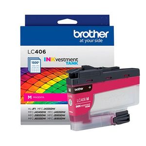 INSUMO BROTHER LC406XLMS INKJET MAGENTA