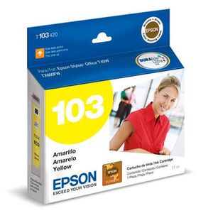 INSUMO EPSON STYLUS T40W/TX600FW AMARILLO