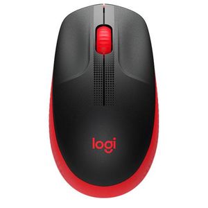 Mouse Logitech M190 Red Wireless 2.4Ghz