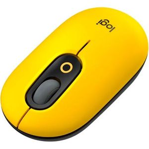 Mouse Logitech Pop Blast Yellow Wireless Bt