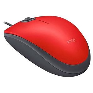 Mouse Logitech M110S Red Silent Usb