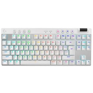 Teclado Logitech Pro X Tkl Lightspeed White Wireless 2.4Ghz - Bt
