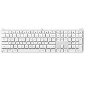 Teclado Logitech K950 Slim White Wireless 2.4Ghz - Bt