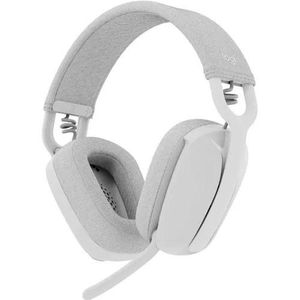 Headset Logitech Zone 100 White Wireless 2.4Ghz - Bt