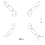 Soporte Intelaid Extensor De Montaje Vesa - 30Kg-1771947365703