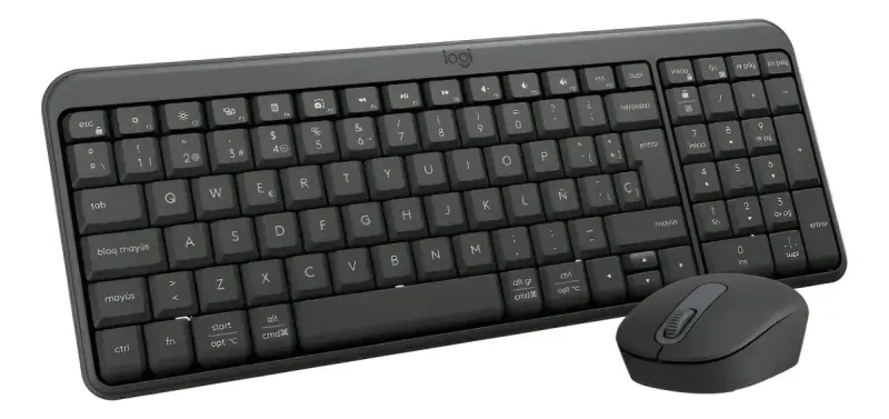 Teclado Y Mouse Logitech Mk250 Graphite Wireless 2.4Ghz-1774470788457