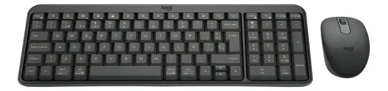 Teclado Y Mouse Logitech Mk250 Graphite Wireless 2.4Ghz-1774470971130