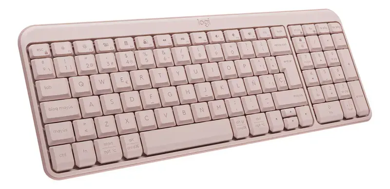 Teclado Logitech K250 Rose Wireless 2.4Ghz-1774471178790