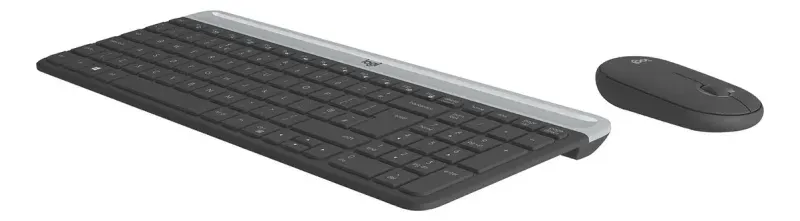 Teclado Y Mouse Logitech Combo Mk470 Black Wireless 2.4Ghz-1774531784896