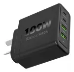 Cargador De Pared Foxbox Mega 100W Negro-1774531894762