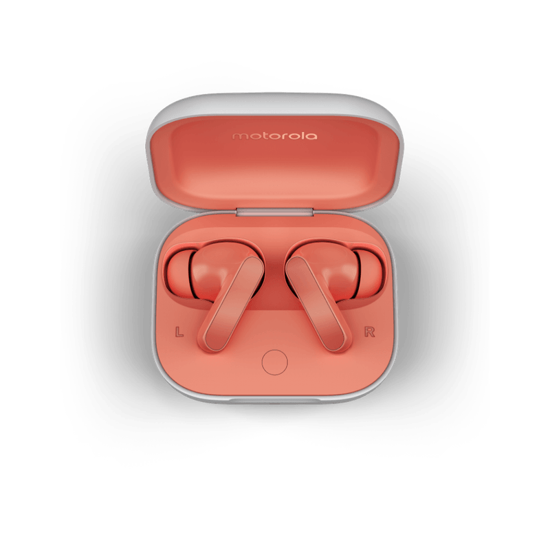 Auricular Motorola Buds Tws Peach Pink-1774639972190