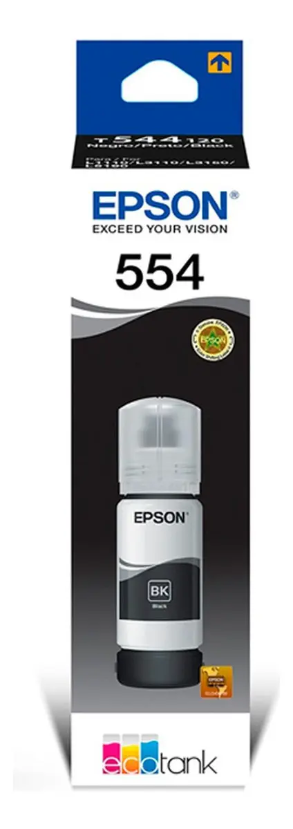 Insumo Epson L8180. L8160 Black Ink Bottle-1774972223054