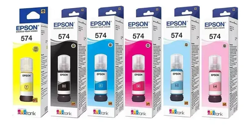 Insumo Epson Botella Cian Claro Modelo L8050-1774978169289
