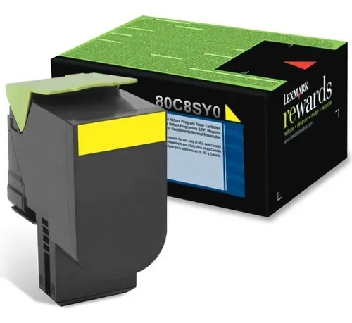 Insumo Lexmark Toner Amarillo Cx310/410/510 2K-1774985306613