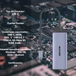 Hub Hiksemi 11 Puertos Hdmi-Tipo C-Vga-1775065091437