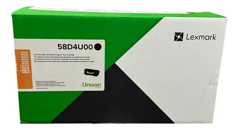 Insumo Lexmark Toner Negro P/Ms/X823/6/722 55K-1775070648856