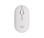 Mouse Logitech M350S White Wireless Bt-1775491063621