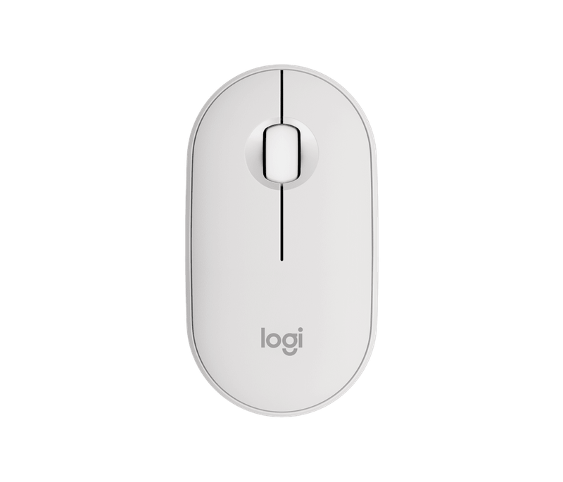 Mouse Logitech M350S White Wireless Bt-1775491063621