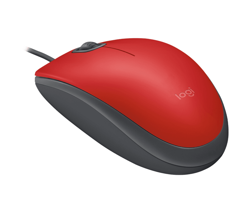 Mouse Logitech M110S Red Silent Usb-1775502661566