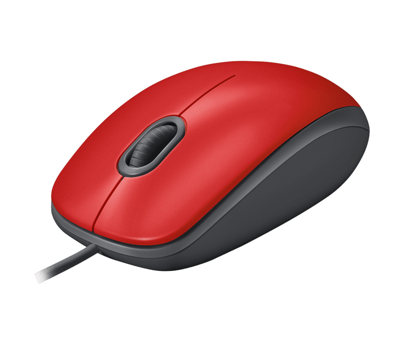 Mouse Logitech M110S Red Silent Usb-1775502668632