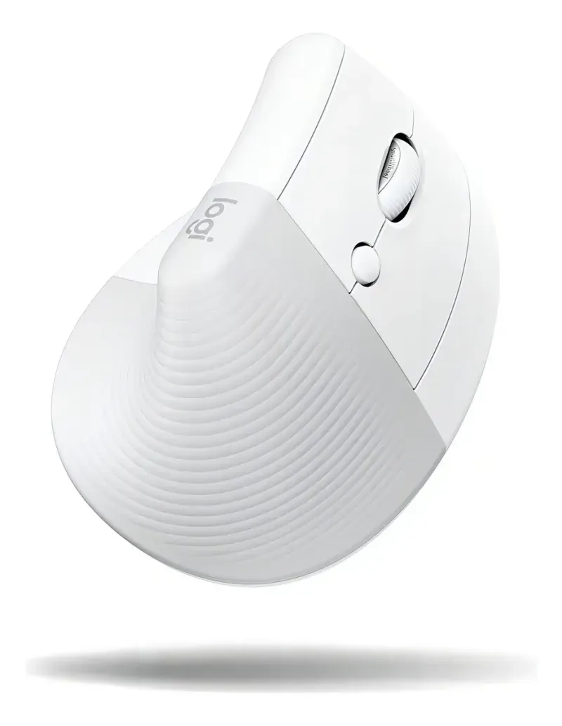 Mouse Logitech Lift Vertical White Wireless 2.4Ghz - Bt-1775571912927