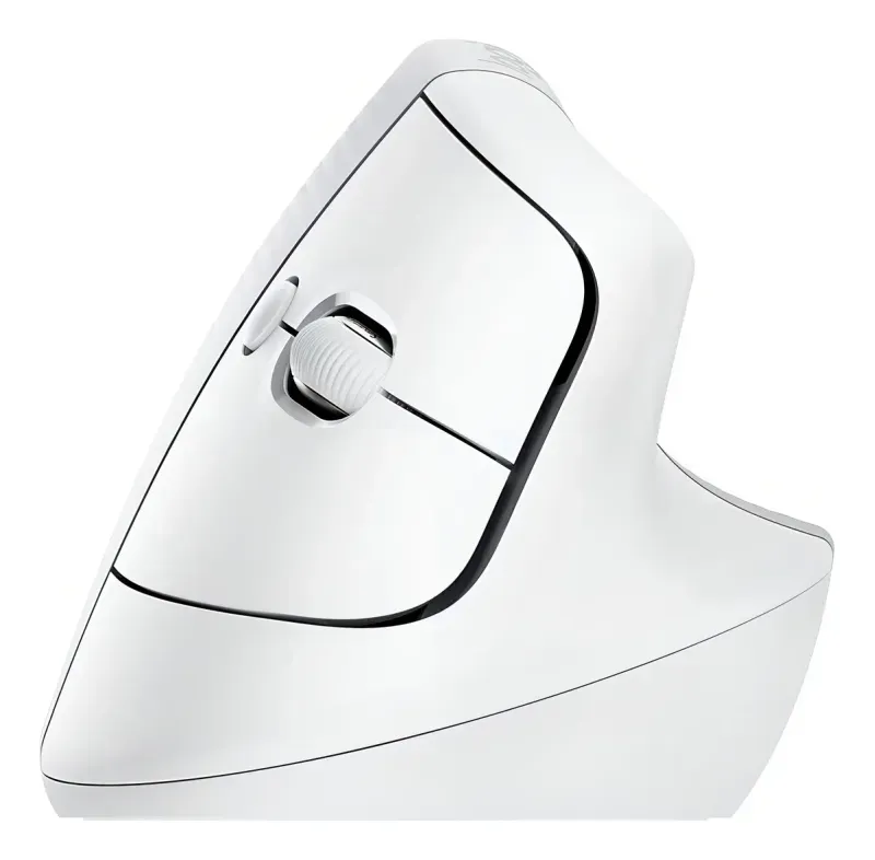 Mouse Logitech Lift Vertical White Wireless 2.4Ghz - Bt-1775572187211