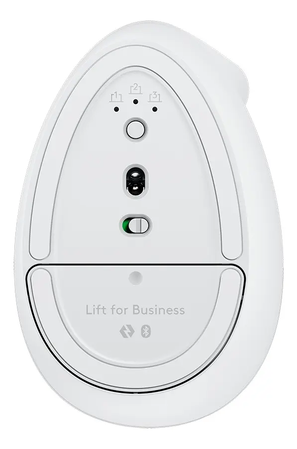 Mouse Logitech Lift Vertical White Wireless 2.4Ghz - Bt-1775572193989