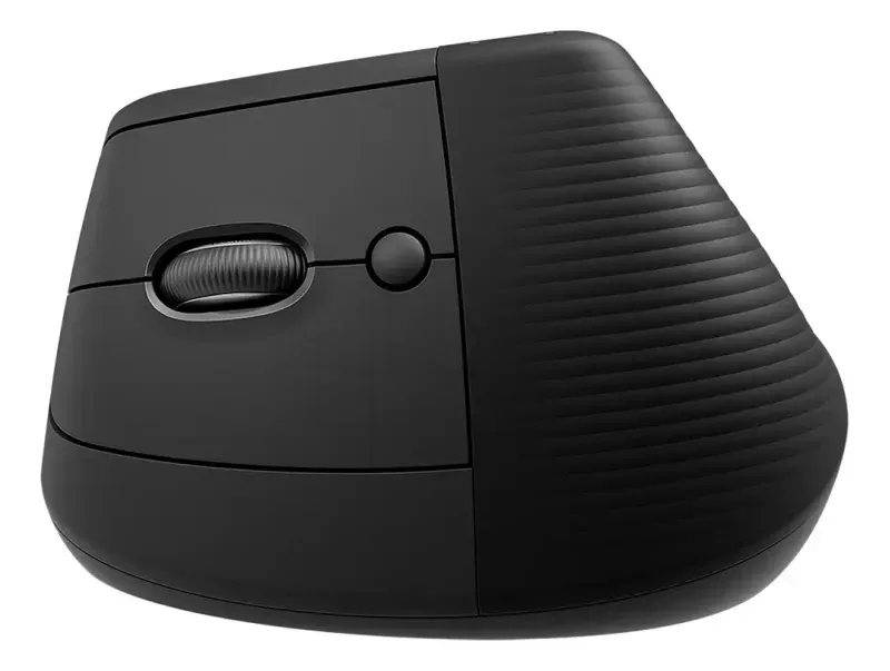 Mouse Logitech Lift Vertical Zurdo Black Wireless 2.4Ghz - Bt-1775572665773