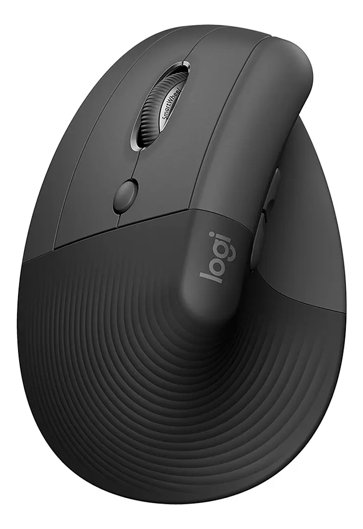 Mouse Logitech Lift Vertical Zurdo Black Wireless 2.4Ghz - Bt-1775572674073