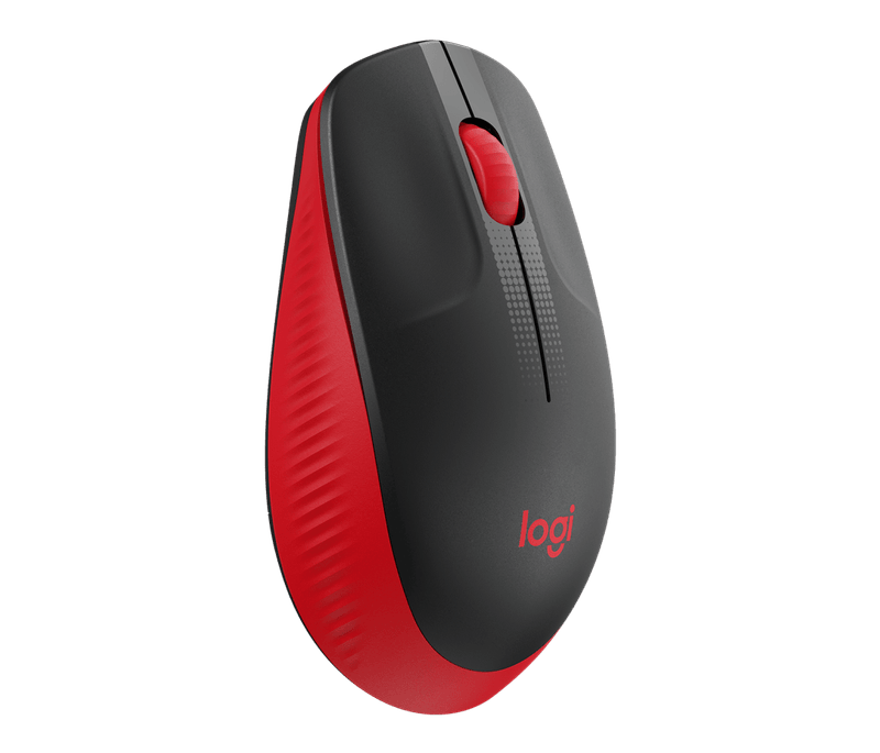 Mouse Logitech M190 Red Wireless 2.4Ghz-1775582176060