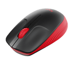 Mouse Logitech M190 Red Wireless 2.4Ghz-1775582190423