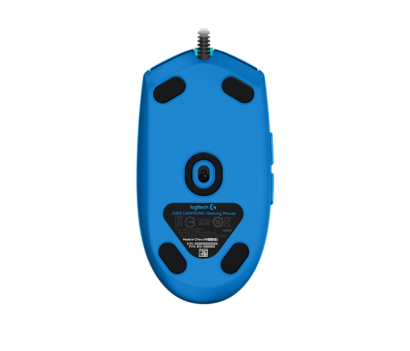 Mouse Logitech G203 Lightsync Blue Usb-1775583621167