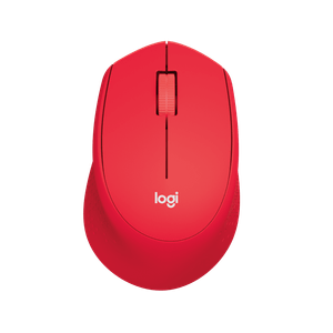 Mouse Logitech inalámbrico M280 Rojo