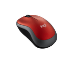 Mouse Logitech M185 Rojo Wireless 2.4Ghz-1775585449561