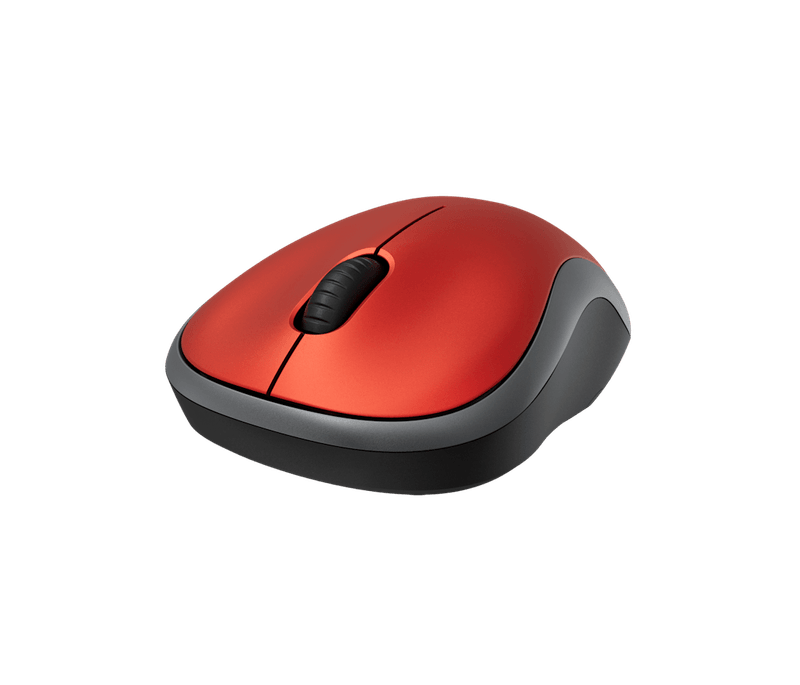 Mouse Logitech M185 Rojo Wireless 2.4Ghz-1775585461437