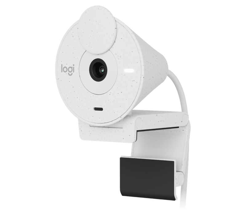 Webcam Logitech Brio 300 - Off-White Usb-1775589384747