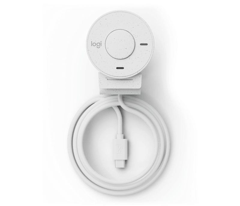 Webcam Logitech Brio 300 - Off-White Usb-1775590242477