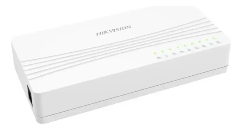 Switch Hikvision 8 Puertos 10/100M Rj45 Ports No Administrable Plastico-1775595167019
