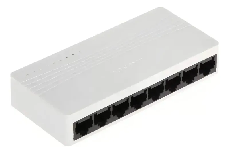 Switch Hikvision 8 Puertos 10/100M Rj45 Ports No Administrable Plastico-1775595223152
