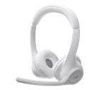 Headset Logitech Zone 300 White Wireless 2.4Ghz - Bt-1775669846427