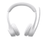 Headset Logitech Zone 300 White Wireless 2.4Ghz - Bt-1775670944222