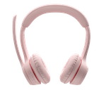 Headset Logitech Zone 300 Rose Wireless 2.4Ghz - Bt-1775671199388