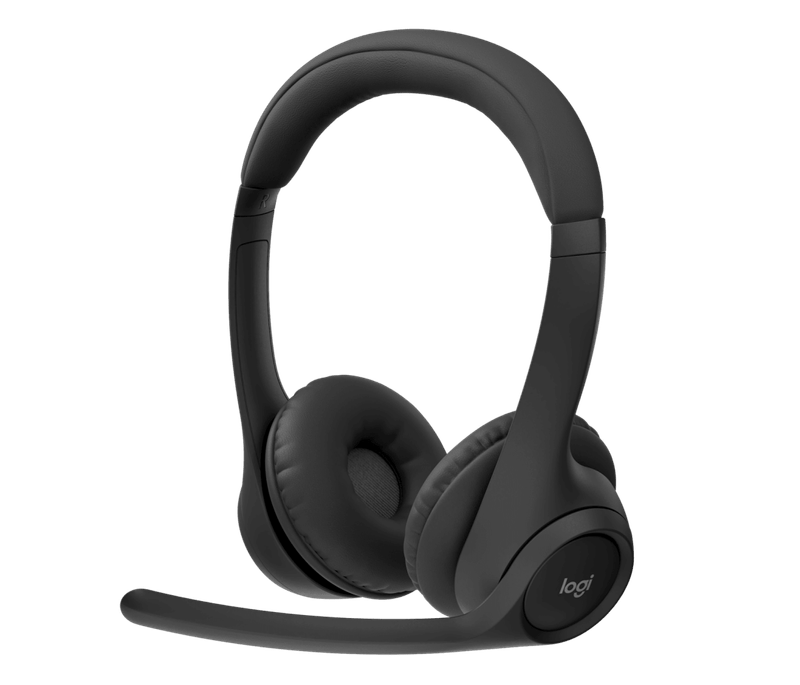 Headset Logitech Zone 300 Black Wireless 2.4Ghz - Bt-1775669849852