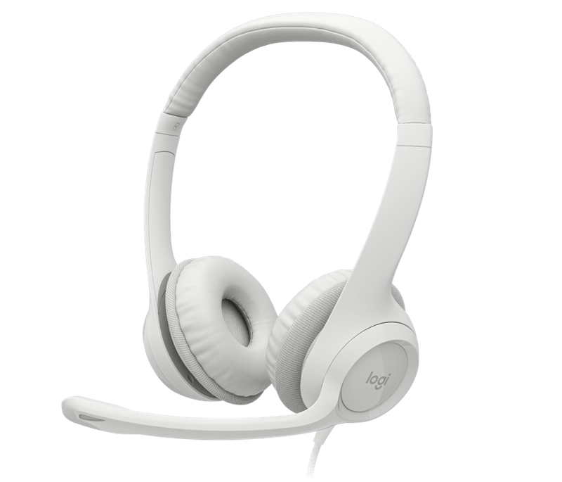 Headset Logitech H390 White Usb-1775669852313