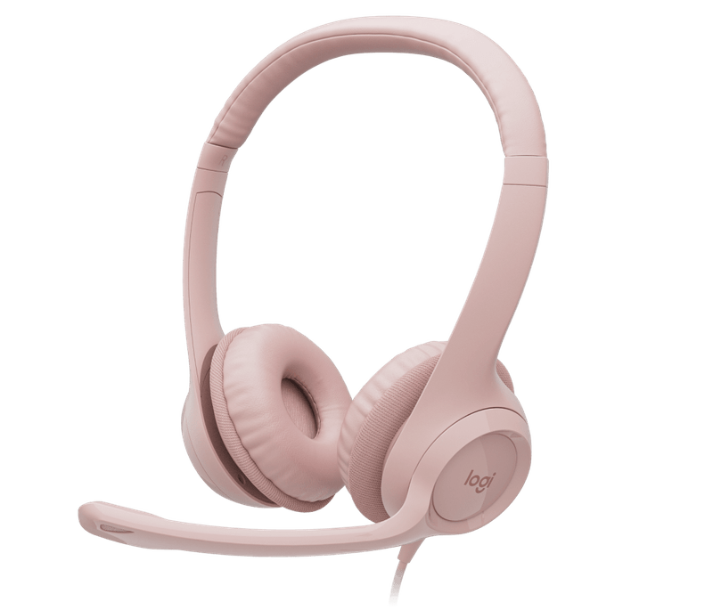 Headset Logitech H390 Rose Usb-1775671951817