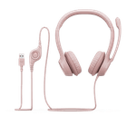 Headset Logitech H390 Rose Usb-1775672044532