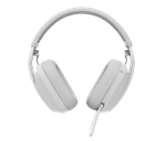 Headset Logitech Zone 100 White Wireless 2.4Ghz - Bt-1775672123033