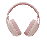 Headset Logitech Zone 100 Rose Wireless 2.4Ghz - Bt-1775672449511