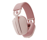 Headset Logitech Zone 100 Rose Wireless 2.4Ghz - Bt-1775672457605