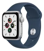 Reloj Apple Watch Se Gps 40Mm Silver Case Aluminio Malla Deportiva Denim - S/M-1775673225341